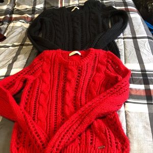 Abercrombie and Fitch sweaters
